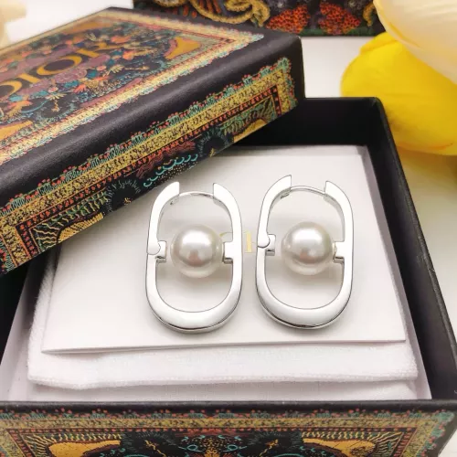 Replica Christian Dior Earrings For Women #1337364 $27.00 USD for Wholesale