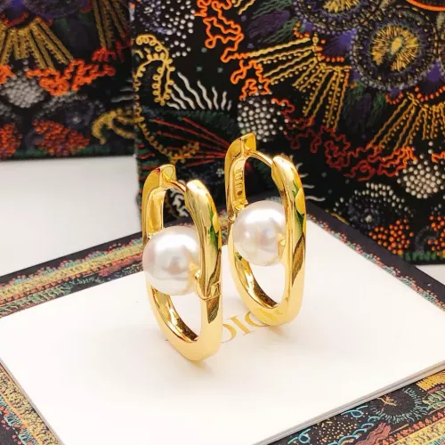 Replica Christian Dior Earrings For Women #1337365 $27.00 USD for Wholesale