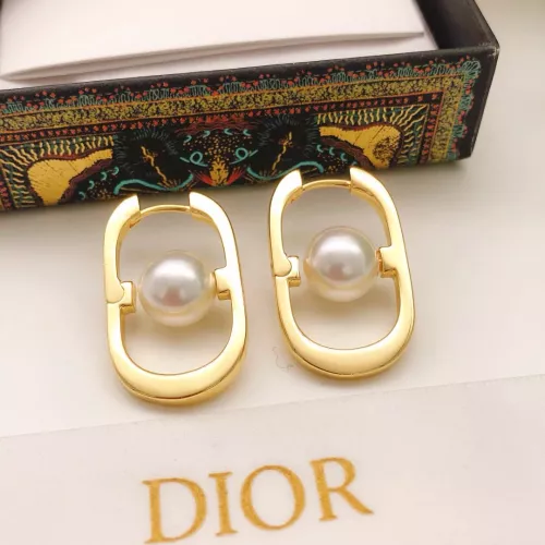 Replica Christian Dior Earrings For Women #1337365 $27.00 USD for Wholesale