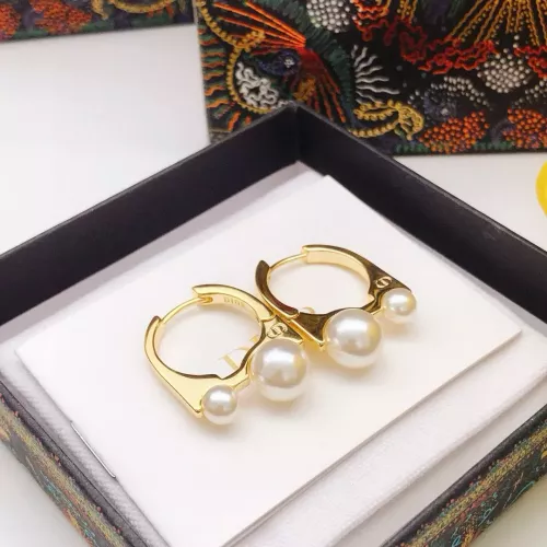 Replica Christian Dior Earrings For Women #1337366 $27.00 USD for Wholesale