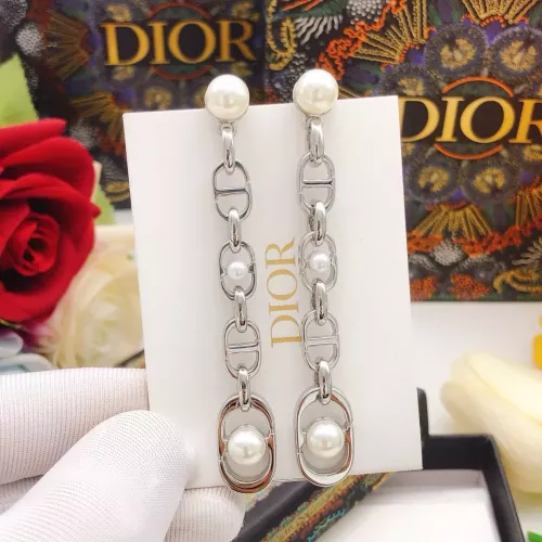 Replica Christian Dior Earrings For Women #1337373 $29.00 USD for Wholesale
