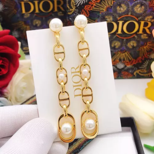 Replica Christian Dior Earrings For Women #1337374 $29.00 USD for Wholesale