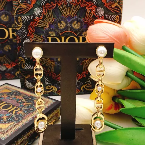 Replica Christian Dior Earrings For Women #1337374 $29.00 USD for Wholesale