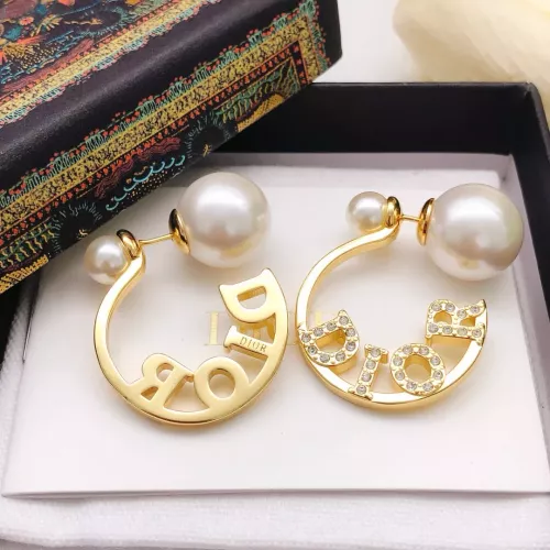 Replica Christian Dior Earrings For Women #1337375 $29.00 USD for Wholesale