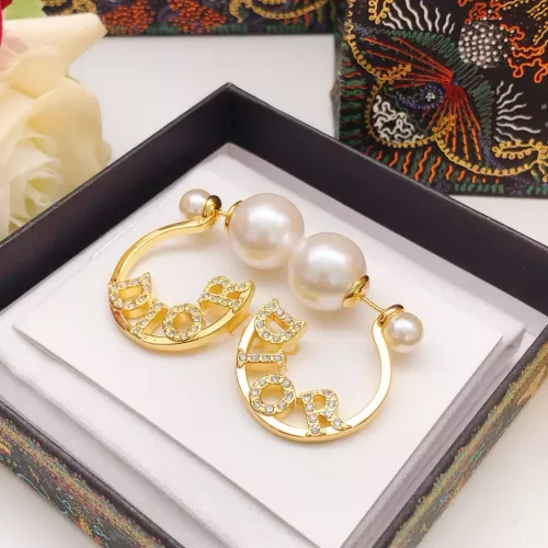 Replica Christian Dior Earrings For Women #1337375 $29.00 USD for Wholesale