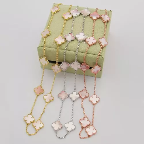 Replica Van Cleef & Arpels Necklaces For Women #1337416 $40.00 USD for Wholesale