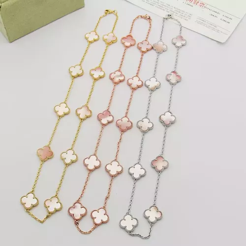 Replica Van Cleef & Arpels Necklaces For Women #1337416 $40.00 USD for Wholesale