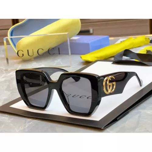 Gucci AAA Quality Sunglasses #1337421 $56.00 USD, Wholesale Replica Gucci AAA Quality Sunglasses