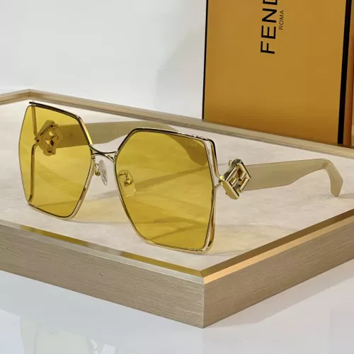 Fendi AAA Quality Sunglasses #1337424 $68.00 USD, Wholesale Replica Fendi AAA Quality Sunglasses