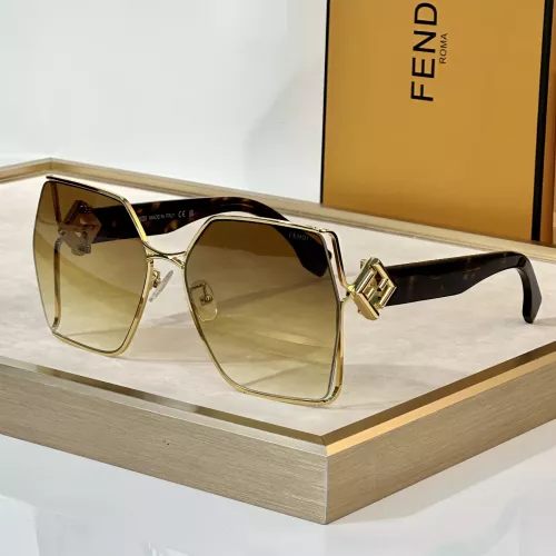 Fendi AAA Quality Sunglasses #1337425 $68.00 USD, Wholesale Replica Fendi AAA Quality Sunglasses