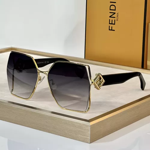Fendi AAA Quality Sunglasses #1337426 $68.00 USD, Wholesale Replica Fendi AAA Quality Sunglasses