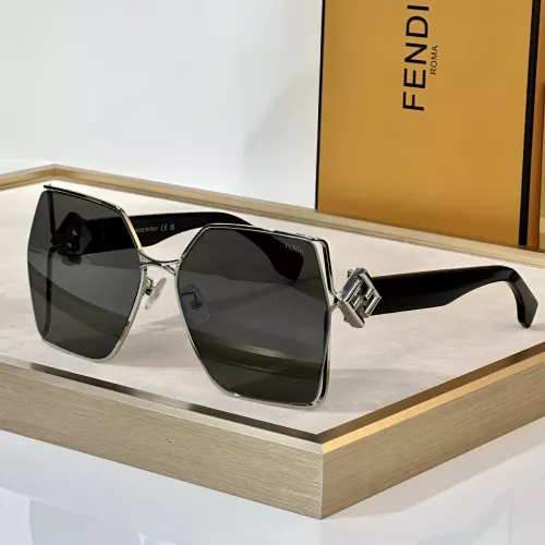 Fendi AAA Quality Sunglasses #1337429 $68.00 USD, Wholesale Replica Fendi AAA Quality Sunglasses