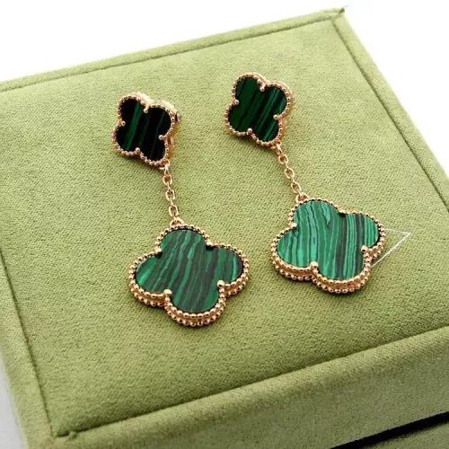 Van Cleef &amp; Arpels Earrings For Women #1337432 $36.00 USD, Wholesale Replica Van Cleef &amp; Arpels Earrings