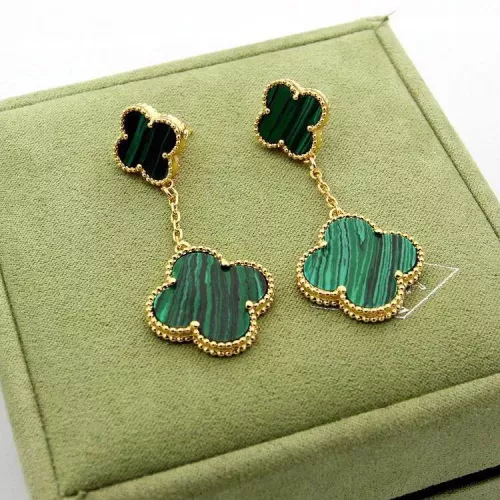 Van Cleef &amp; Arpels Earrings For Women #1337436 $36.00 USD, Wholesale Replica Van Cleef &amp; Arpels Earrings