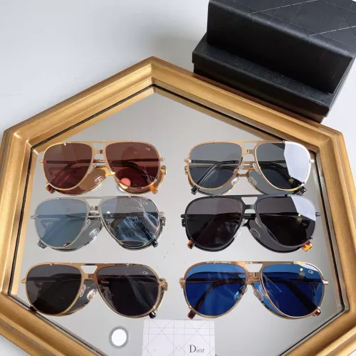 Replica Christian Dior AAA Quality Sunglasses #1337439 $60.00 USD for Wholesale