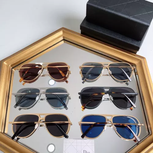 Replica Christian Dior AAA Quality Sunglasses #1337439 $60.00 USD for Wholesale