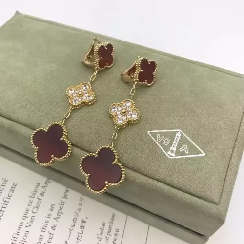 Van Cleef &amp; Arpels Earrings For Women #1337447 $39.00 USD, Wholesale Replica Van Cleef &amp; Arpels Earrings