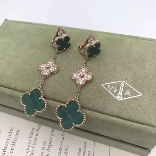 Van Cleef &amp; Arpels Earrings For Women #1337449 $39.00 USD, Wholesale Replica Van Cleef &amp; Arpels Earrings