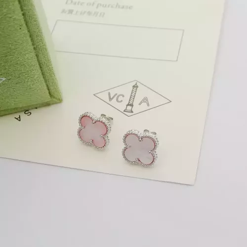 Van Cleef &amp; Arpels Earrings For Women #1337451 $25.00 USD, Wholesale Replica Van Cleef &amp; Arpels Earrings