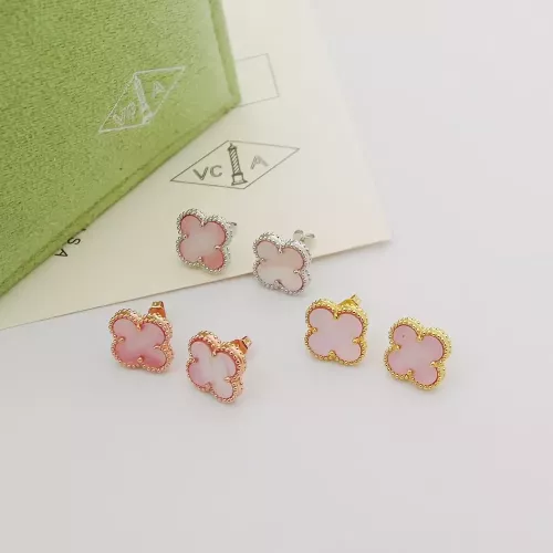 Replica Van Cleef & Arpels Earrings For Women #1337451 $25.00 USD for Wholesale