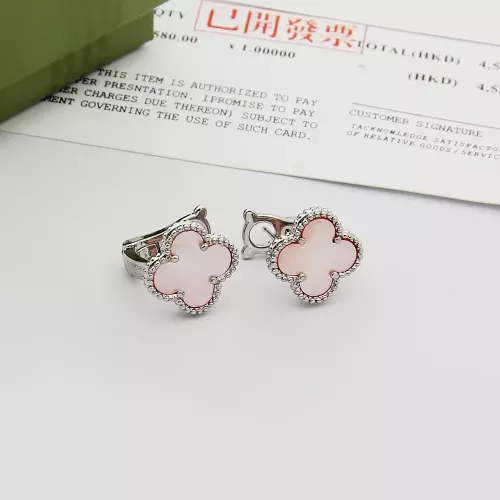 Van Cleef &amp; Arpels Earrings For Women #1337454 $27.00 USD, Wholesale Replica Van Cleef &amp; Arpels Earrings