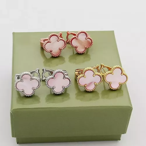 Replica Van Cleef & Arpels Earrings For Women #1337456 $27.00 USD for Wholesale