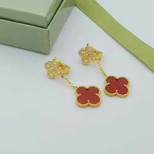 Van Cleef &amp; Arpels Earrings For Women #1337459 $34.00 USD, Wholesale Replica Van Cleef &amp; Arpels Earrings