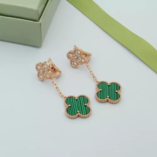 Van Cleef &amp; Arpels Earrings For Women #1337461 $34.00 USD, Wholesale Replica Van Cleef &amp; Arpels Earrings