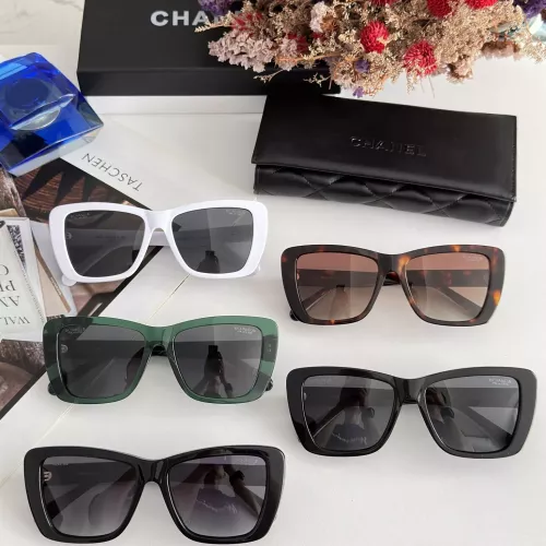 Replica Chanel AAA Quality Sunglasses #1337471 $60.00 USD for Wholesale