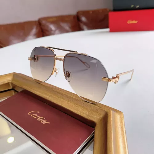 Cartier AAA Quality Sunglassess #1337477 $60.00 USD, Wholesale Replica Cartier AAA Quality Sunglassess