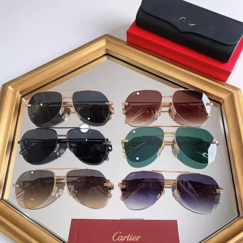 Replica Cartier AAA Quality Sunglassess #1337480 $60.00 USD for Wholesale