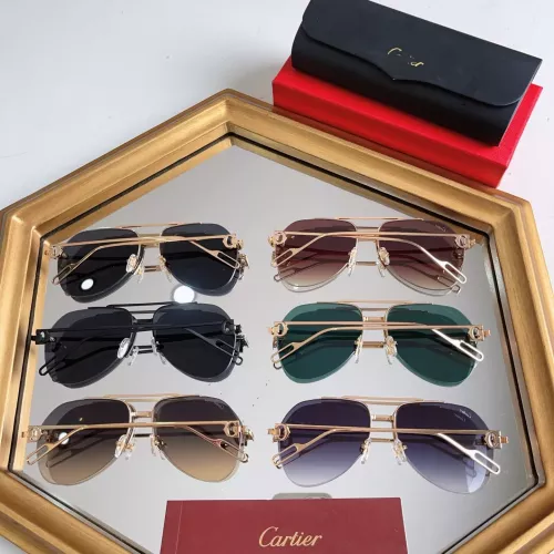 Replica Cartier AAA Quality Sunglassess #1337482 $60.00 USD for Wholesale