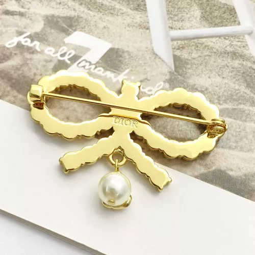 Replica Christian Dior Brooches For Women #1337535 $32.00 USD for Wholesale