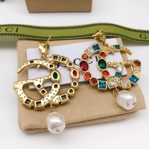 Replica Gucci Earrings For Women #1337542 $32.00 USD for Wholesale