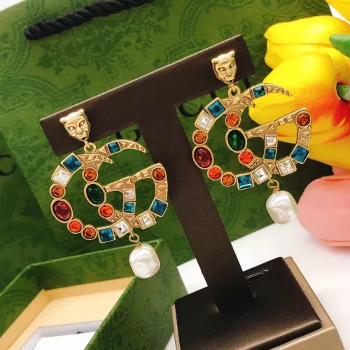 Replica Gucci Earrings For Women #1337542 $32.00 USD for Wholesale