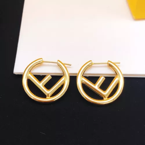 Fendi Earrings For Women #1337560 $27.00 USD, Wholesale Replica Fendi Earrings