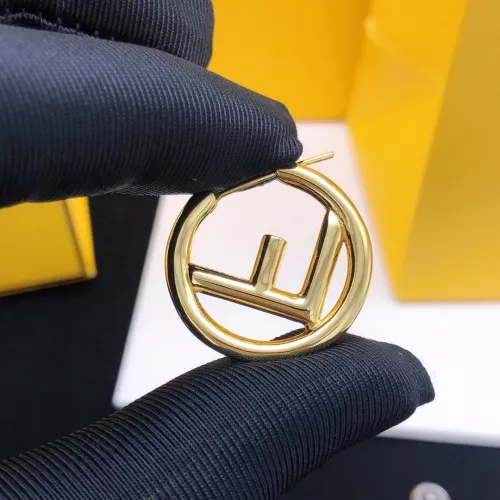 Replica Fendi Earrings For Women #1337560 $27.00 USD for Wholesale