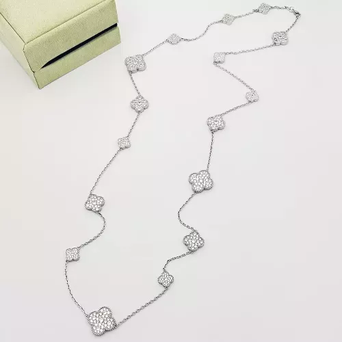 Van Cleef &amp; Arpels Necklaces For Women #1337573 $60.00 USD, Wholesale Replica Van Cleef &amp; Arpels Necklaces