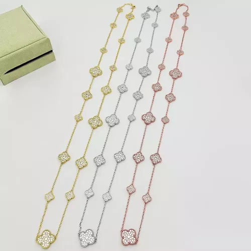 Replica Van Cleef & Arpels Necklaces For Women #1337574 $60.00 USD for Wholesale