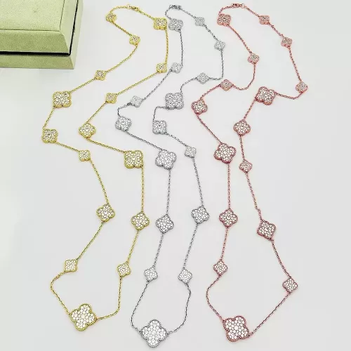 Replica Van Cleef & Arpels Necklaces For Women #1337574 $60.00 USD for Wholesale