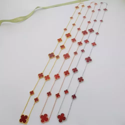 Replica Van Cleef & Arpels Necklaces For Women #1337579 $60.00 USD for Wholesale