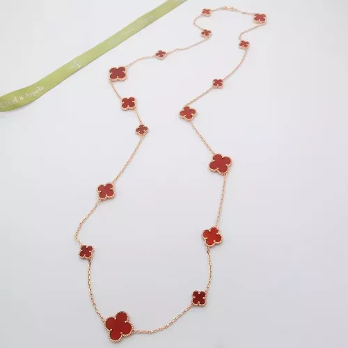 Van Cleef &amp; Arpels Necklaces For Women #1337580 $60.00 USD, Wholesale Replica Van Cleef &amp; Arpels Necklaces