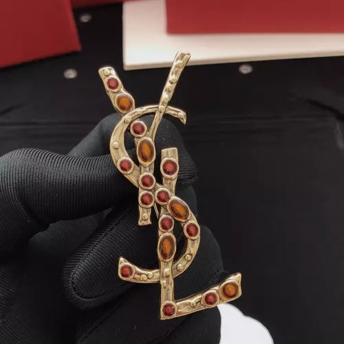 Yves Saint Laurent Brooches For Women #1337621 $34.00 USD, Wholesale Replica Yves Saint Laurent Brooches