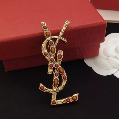 Replica Yves Saint Laurent Brooches For Women #1337621 $34.00 USD for Wholesale