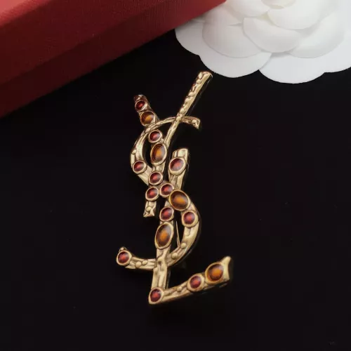 Replica Yves Saint Laurent Brooches For Women #1337621 $34.00 USD for Wholesale
