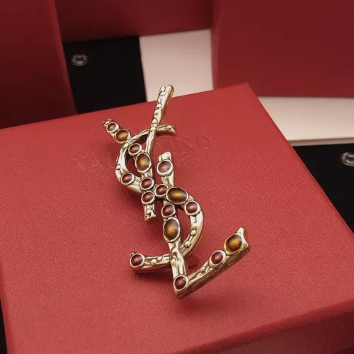 Replica Yves Saint Laurent Brooches For Women #1337621 $34.00 USD for Wholesale