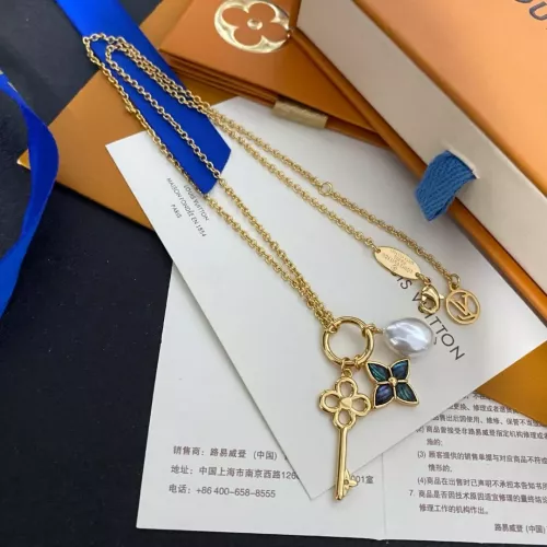 Louis Vuitton Necklaces For Women #1337662 $38.00 USD, Wholesale Replica Louis Vuitton Necklaces