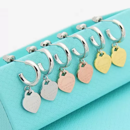Replica Tiffany Earrings For Women #1337667 $25.00 USD for Wholesale