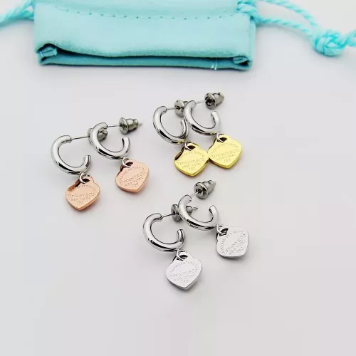 Replica Tiffany Earrings For Women #1337667 $25.00 USD for Wholesale