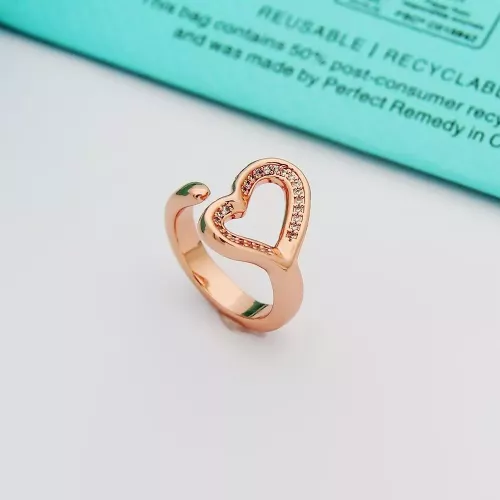Tiffany Rings In Rose Gold #1337671 $25.00 USD, Wholesale Replica Tiffany Rings